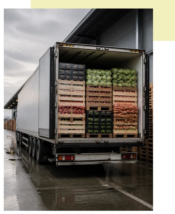 Перевозка плодоовощной продукции в Добрянку по цене от 5051 р. | Агросервис-Дбр