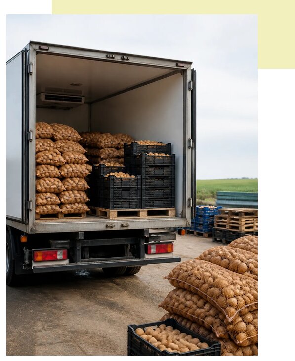 Перевозка раннего картофеля в Добрянку по цене от 5051 р. | Агросервис-Дбр